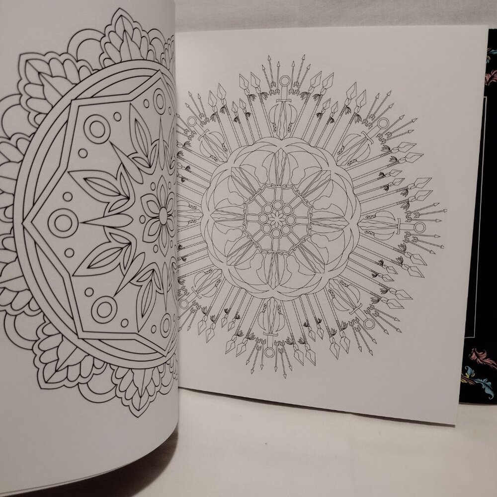 3 Adult Coloring Book Set - Picture 11 of 16